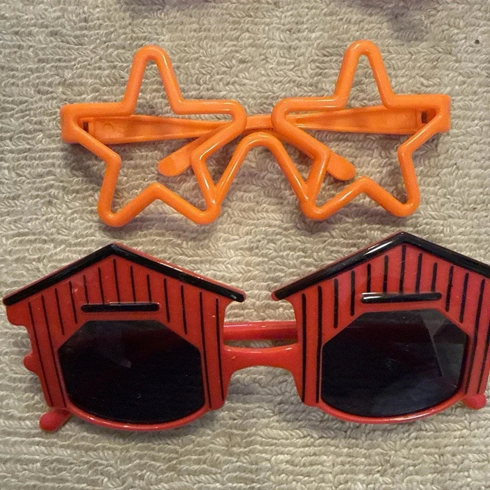 Lot of 12 Kids Fun Party DressUp Costume Sunglasses Multicolor Styles & Themes